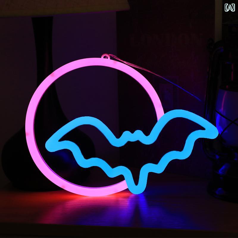 LED ネオンライト 店舗用 高 輝 度 LED 両面 ゲーミング ネオン ライト ルーム 装飾 雰囲気 ベッド ロマンチックな 形状