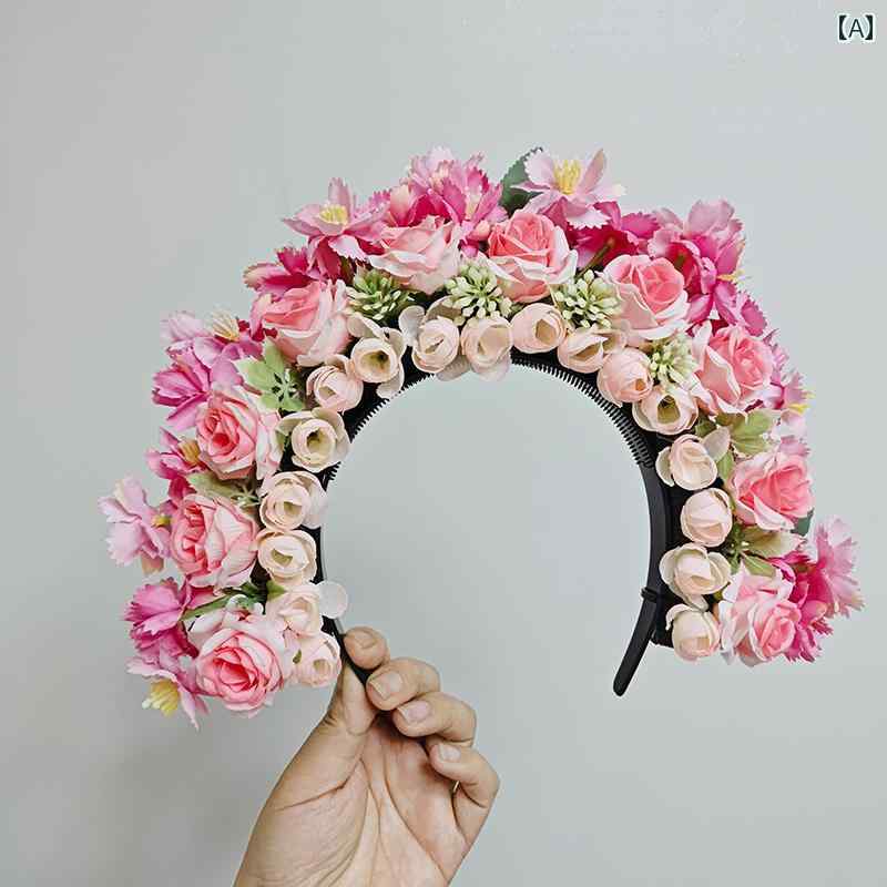 送料無料　おもちゃ　ホビー ヘア ピン 花 ヘッド バンド 材料 包 頭 アクセサリー 子供の 日の 贈り物..