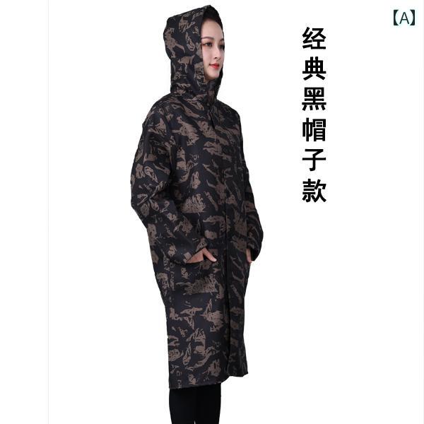 送料無料 作業着 セット 送料無料 作業着 セット 男性用 ロング フード 付き 作業 服、 迷彩 コート、 員用 労働 保護 取り扱い 女性用 厚手の オーバ...