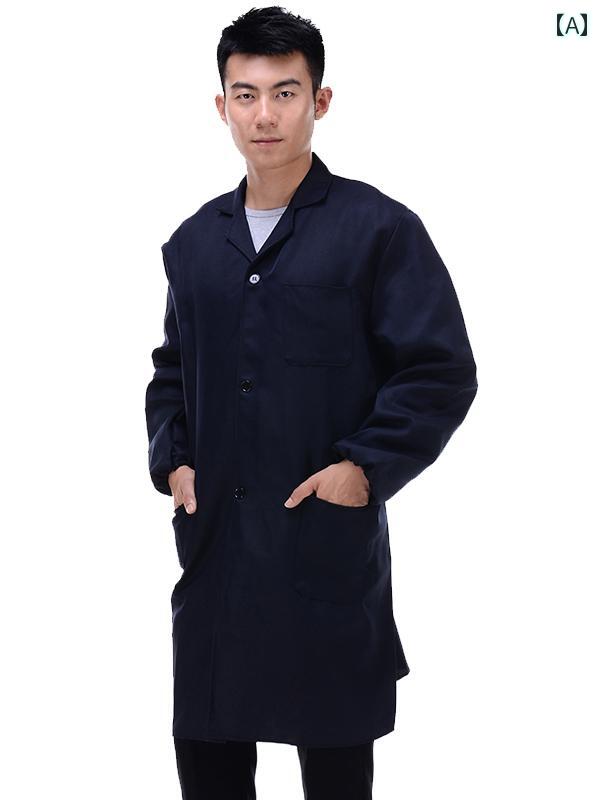 作業服 迷彩 セット 作業服 迷彩 セット フード付き ロング ブルー コート 作業着 オーバー オール 防汚 男女 労働 保護 ハンドリング ワークショップ ...