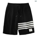 ショートパンツ ハーフパンツ ヘビー ワッフル TB ショーツ メンズ 夏 アウトドア 速乾 4 バー ストライプ グレー スポーツ カジュアル パンツ