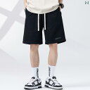 ショートパンツ ハーフパンツ WP アメリカン ハイ ストリート ブラック カジュアル ショート パンツ メンズ 夏 薄手 通気性 ブランド ゆったり バスケ...