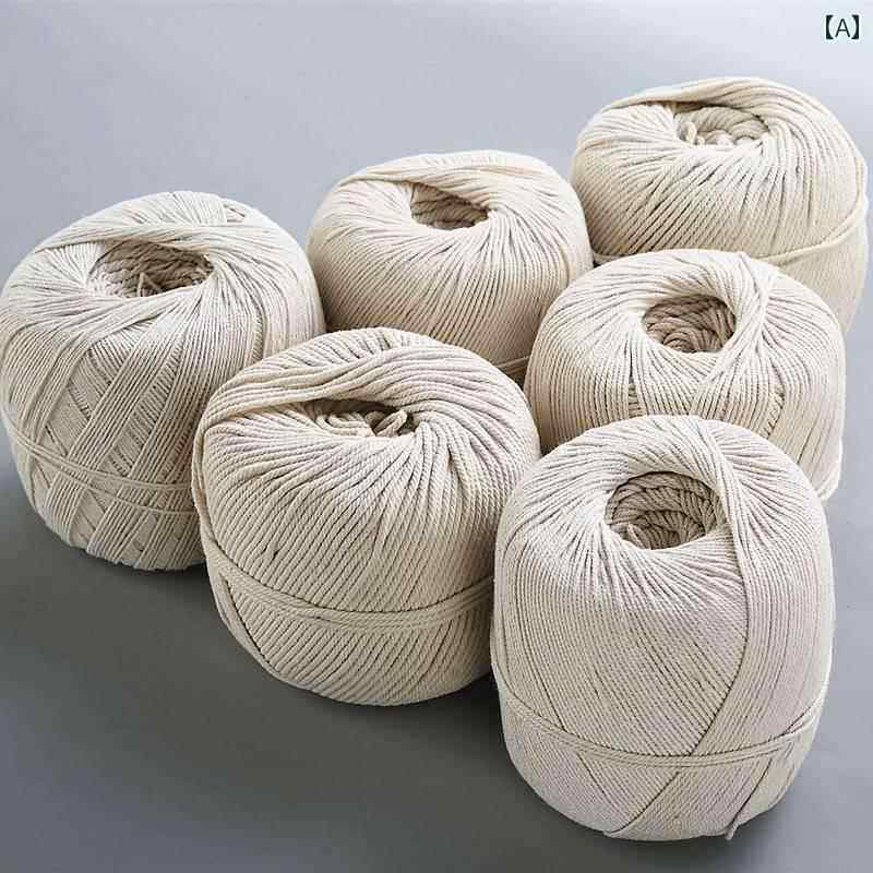 毛糸 家庭用 綿 ロープで 巻かれた 靴用の 麻 糸 布 靴 昔ながらの ソーセージ 綿糸 建設 ライン 米 団..