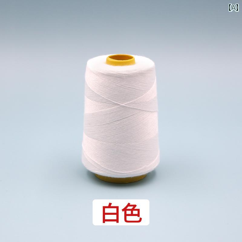 毛糸 家庭用 手縫い キルト 糸 白 綿糸 大 巻 パゴダ 家庭用 太 縫い 針 ミシン