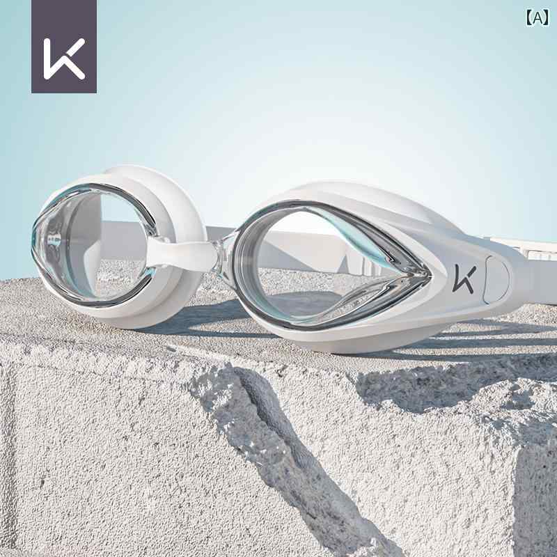 スイミング ゴーグル メンズ 水泳用 ゴーグル HD 防水 曇り 止め 近視 プロ 仕様 男女兼用 ダイビング 用品 キャップ セット