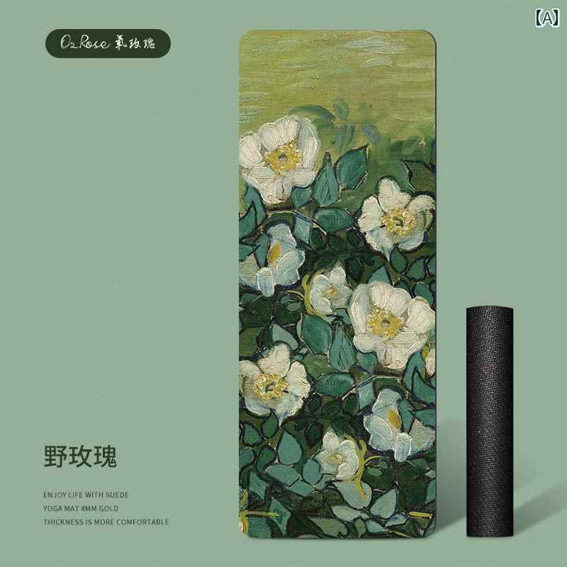 ヨガ マット フィットネス ヨガ マットは 幅が 広く 長さも 長く ダブル スポーツフィットネス マット ..