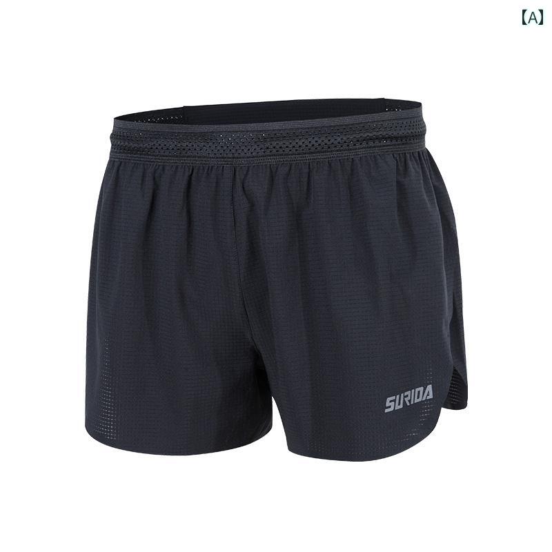 マラソン ウェア フィットネス スピード ダ チャンピオン第 2世代 スリーポイント ショーツ メンズ 速乾 通気性 マラソン フィットネス クロス カントリー ランニング 裏地 スポーツ