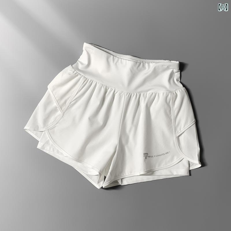 マラソン ウェア フィットネス 露出 防止 フィットネスショーツ レディース 七分丈 パンツ 夏 スポーツ プロ マラソン ランニング 速乾 トレーニング