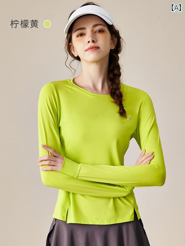 マラソン ウェア フィットネス サイクリング スーツ レディーススポーツ 春夏 朝の ジョギング 運動 バドミントン 体操 速乾 冷感 ランニング フィットネスウェア