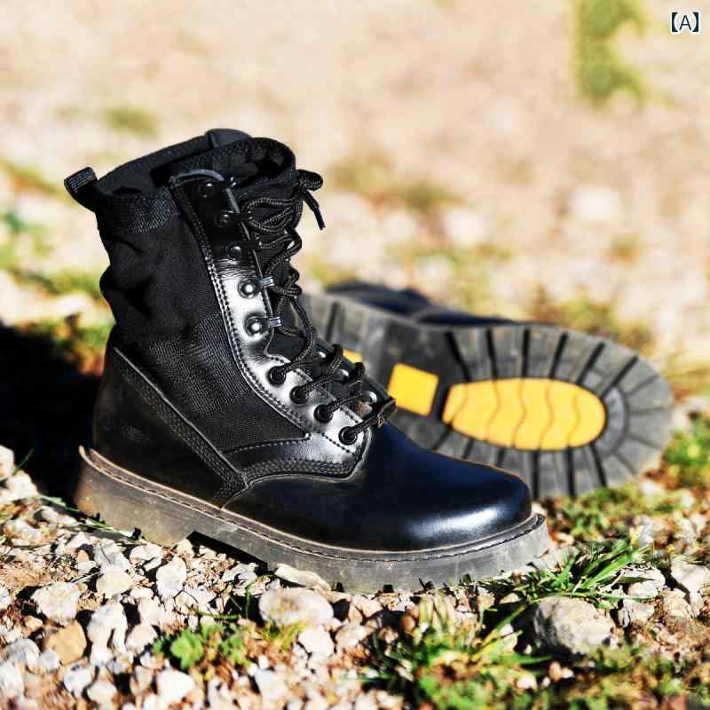 アウトドア シューズ 登山 森林 アウトドア 牛革 ハイキング シューズ カジュアル トラベル デザート ブーツ ハイカット メンズと レディース