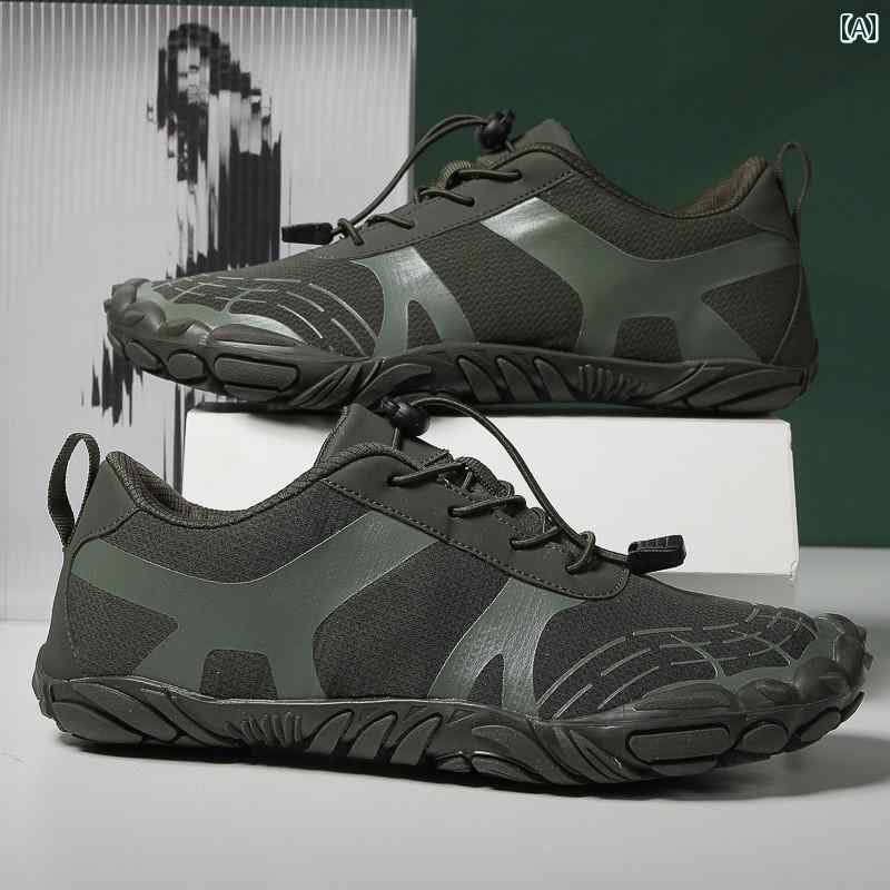 アウトドア シューズ 登山 5本 指 シューズ リバー トレース クロスボーダー ハイキング 大きいサイズ ..