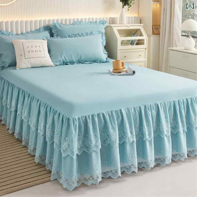 インテリア ベッド スカート 韓国 レースの ベッド スカート シングル ピース 18メートルの カバー エ..