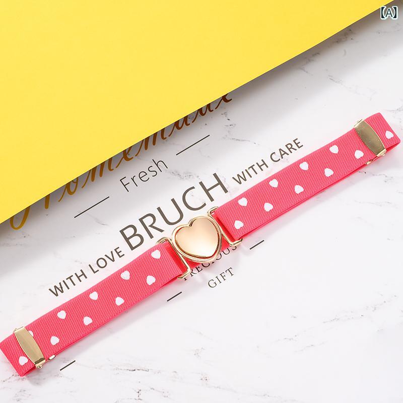 おしゃれ キッズ ベルト 女の子 伸縮性の ある 細い ベルト ダウン ジャケット ウエスト シール スカー..