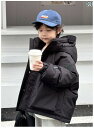 子供用 ファーコート かわいい 基準 90 ダウン 子供用 作業着 ジャケット 2024 男の子と 女の子 厚手 フード付き ショート