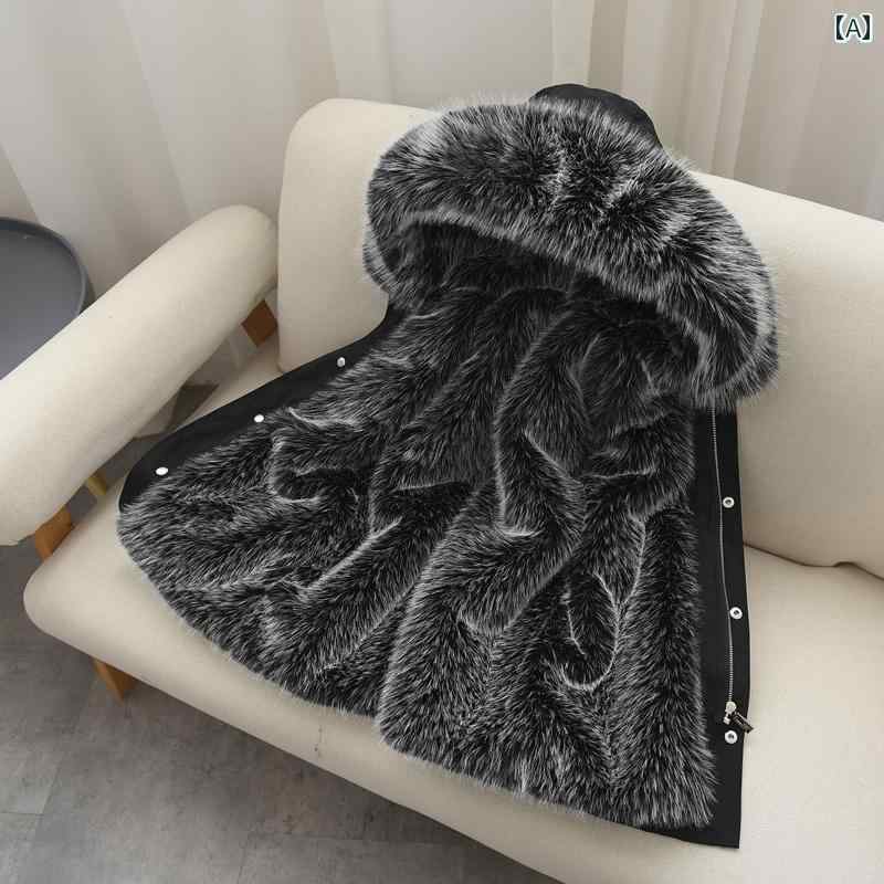 子供用 ファーコート かわいい 子供用 パーカー 男の子 冬 2024年 イミテーション フォックスファー プ..