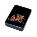 中西工芸 加伏文庫 黒 山茶花 33cm 日本製 2098001(3)