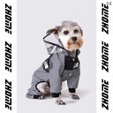 ワンちゃんの レインコート 犬用 レインコート 小型 犬 テディ コーギー 四本 足 防水 オールインクルーシブ レインケープ ボ メイ シュナウザー 雨天 服...