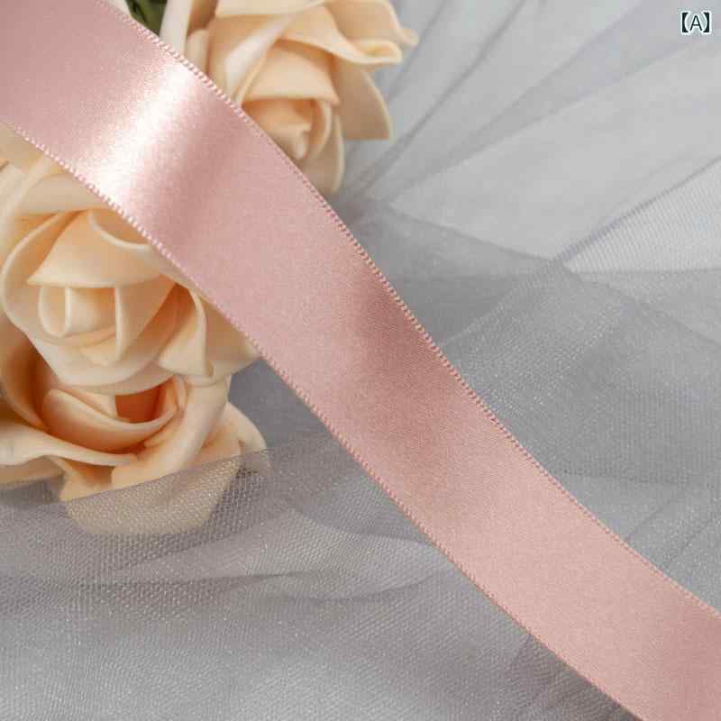 リボン ラッピング DIY 誕生日 クリスマス ホリデーギフト ギフト ボックス 包装 リボン 幅 25 cm 片面 ポリエステルリボン 布 タイ