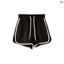 レディース ショート パンツ 夏の 女性用 カジュアル ショート パンツ 綿 ホーム パジャマ ハイウエスト レトロ アウターウェア スリム ランニング ワ...