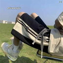 レディース ショート パンツ サイドストライプ スポーツ ショーツ メンズ ラベル アメリカン カジュアルショーツ スタイル ゆったり 学生 夏 ビーチ パ...