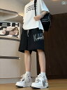ショート ハーフ パンツ アメリカ 4点 ショーツ メンズ ハイエンド 夏 薄手 パンツ カジュアル スポーツ バスケットボール 5点