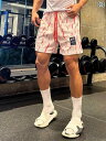 ショート ハーフ パンツ アメリカ製大 メッシュ ショーツ andtime 速乾 スポーツ トレーニング ストリート ラン セット レトロ 4点