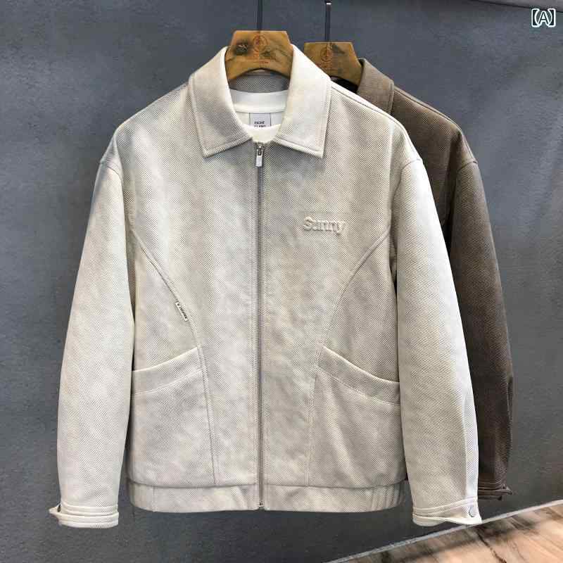 ゆるっと カーディガン メンズ カウンター ライト 成熟 した高 知能 ツイル テクスチャ ジャカードジャ..