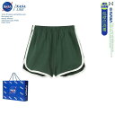 ショート ハーフ パンツ NASA 綿 ショート パンツ レディース 夏 アウターウェア ハイウエスト aライン スリム スポーツ カジュアル ワイド レッ...