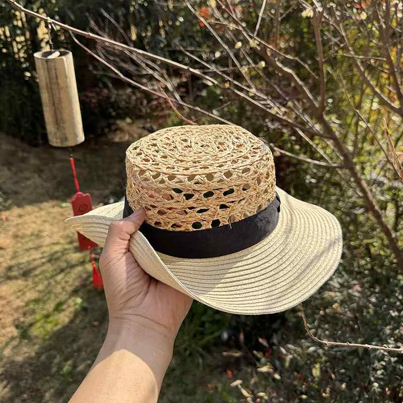 麦わら 帽子 かわいい 子供用 麦わら 帽子 2025年 新型 男の子 赤ちゃん 日焼け防止 太陽 日差し 海辺 ..