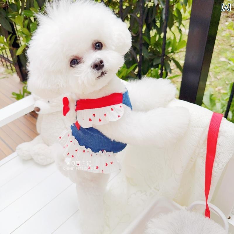 犬用 ハーネス グッズ ペット 女性 犬 猫 小型 テディ 胸 ハーネス リーシュ ベスト スタイル 散歩 ロ..