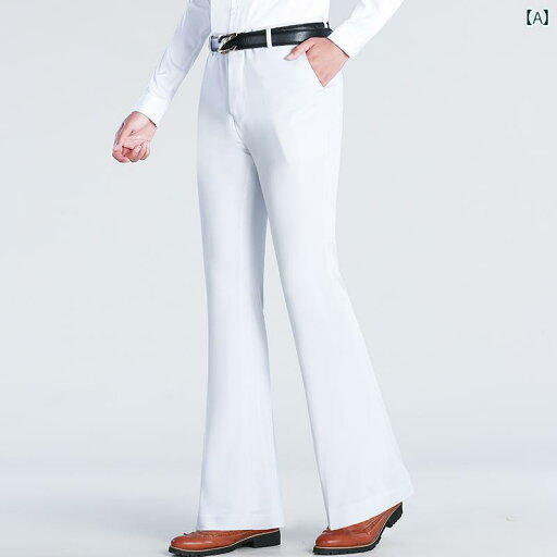フレア パンツ 男性用 夏の 冷感 クール フレアパンツ メンズ 韓国 スタイル スリム ドレープ ワイド レッグ ストレッチパンツ カジュアル 薄手 メンズパンツ フレア パンツ 男性用 夏の 冷感 クール フレアパンツ メンズ 韓国 スタイル スリム ドレープ ワイド レッグ ストレッチパンツ カジュアル 薄手 メンズパンツ