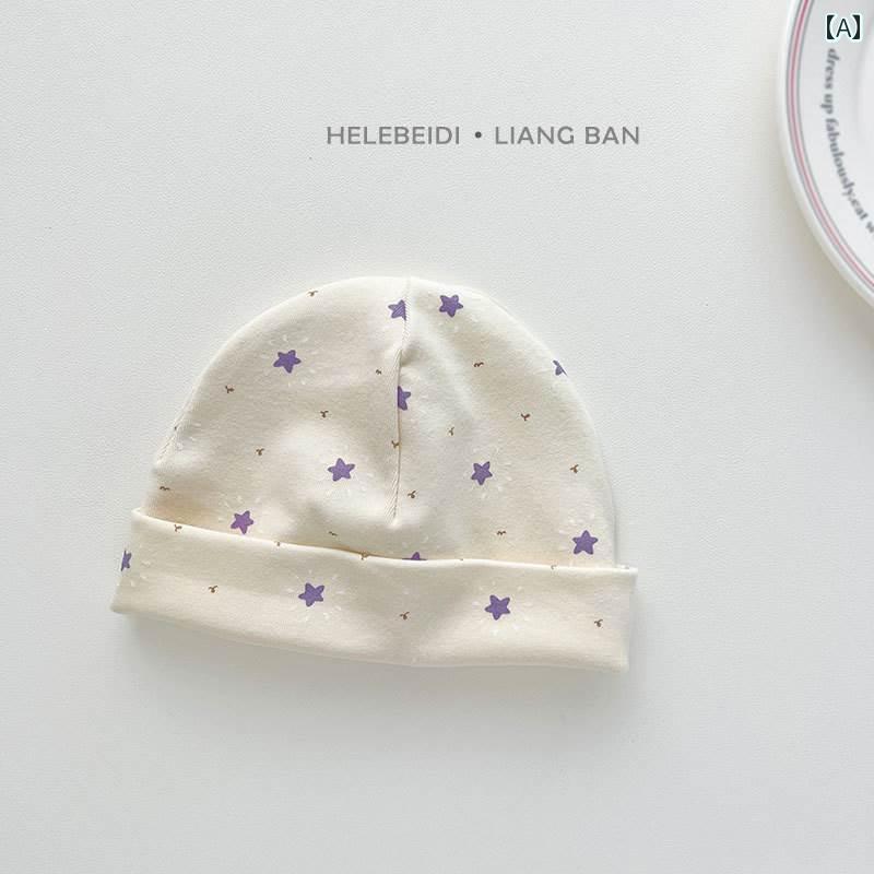 ベビー用 ニット帽 かわいい ベビー プルオーバー 帽子 子供用 パイル 秋 綿 秋冬 スタイル 女児 冬 外..