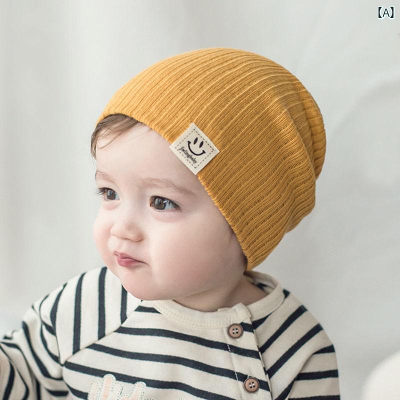 ニット帽 かわいい カジュアル 子供用 帽子 春秋用 薄手 コットン パイル 男の子用 ベビー 女の子用 ファッション 夏用