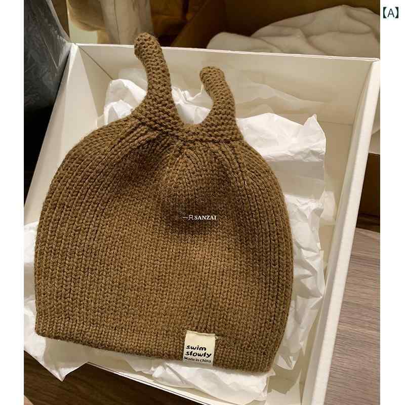 ニット帽 かわいい カジュアル 3匹の 子羊の ウール 帽子 テレタビーズ 春秋 ニット かわいい 男の子と..