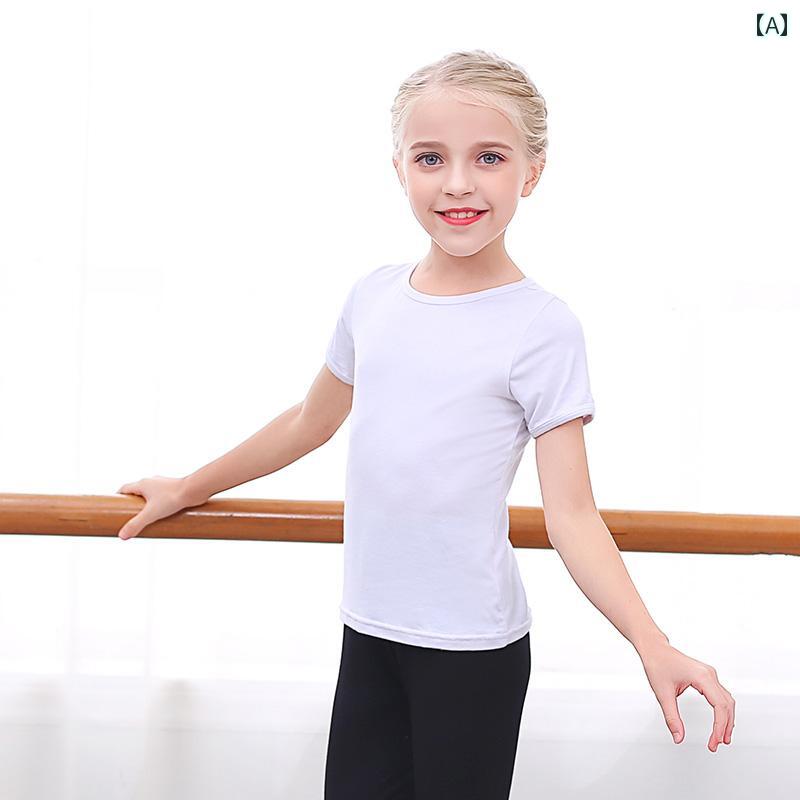 キッズ インナー シャツ 子供用 ダンス 衣装 Tシャツ 黒 タイト 半袖 男の子用 トップス 女の子用 運動..