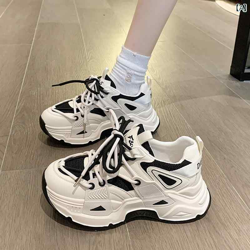 キッズ スポーツ シューズ 女の子 スポーツ シューズ 2024 秋冬な 子供の 学生 裏起毛と 綿の 小さい 白の 中と 大きい 子供のお父さんの 靴(4)