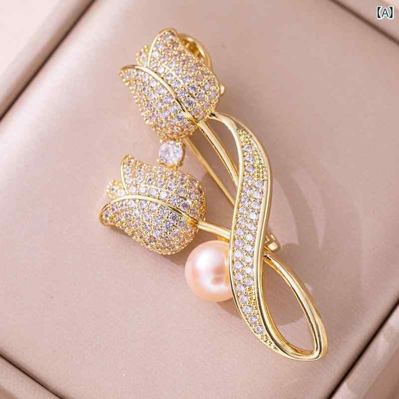アクセサリー ブローチ レディース スーツ ブローチ 高級 精巧 スタイリッシュ コート コサージュ 飾り ピン アクセサリー ギフト