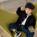 子供 ガーディガン ニット 男の子用 黒 ニット セーター 秋 韓国 コート 洋風 子供用 ベビー カーディガン 春秋