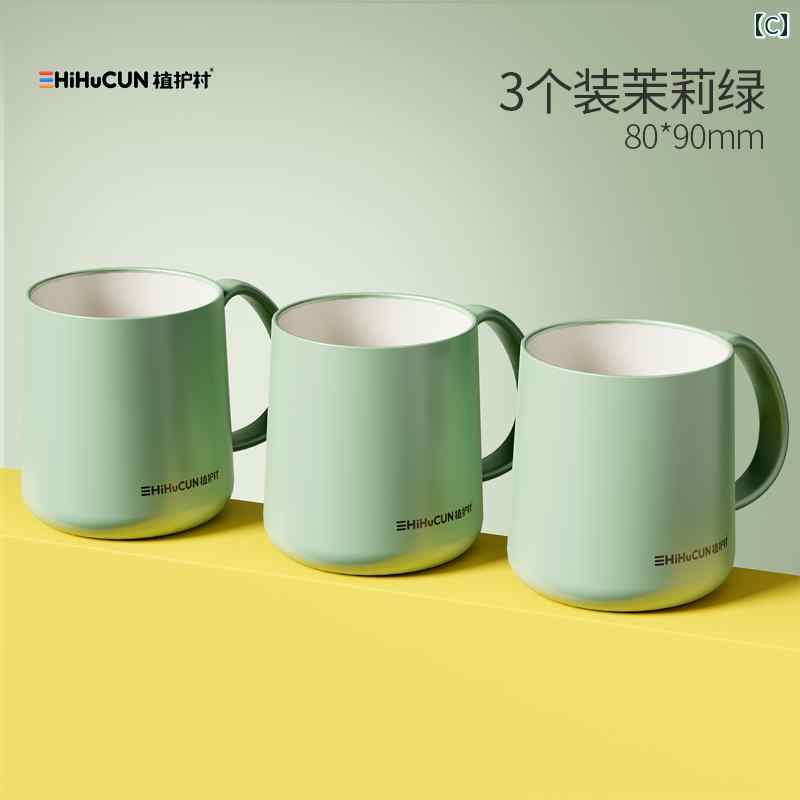 リバーパディの歯ブラシカップ おしゃれ 2025年新 歯 カップ 洗浄 家庭用 カップル ブラシ マウスウォッシュ 厚く 割れにくい｜アングル3