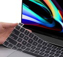 超薄型キーボードカバー 2024-2020 新しいMacBook Pro 13インチモデルA2338 M2 M1 A2289 A2251 タッチバー&タッチID...