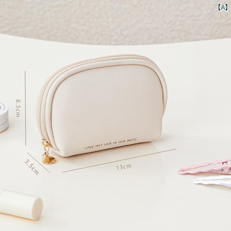 化粧 品 ポーチ バッグ ポータブル 化粧 品 バッグ 2024の スーパー ホット 収納 小さい メイクアップ タッチ アップ ミニ高 価値 機内 持ち込み用