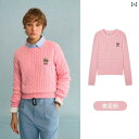 TeenieWeenieの小熊柄女性用毛糸セーター、2025年春の新作は、レトロな学生服風のヴィンテージジョーズ花柄ニットです。