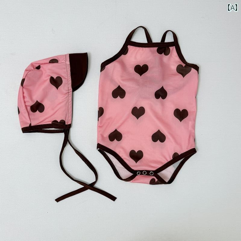 子供用 水着 幼児用 女の子 赤ちゃん用 夏用 スリング ビキニ 服 幼児用 ワンピース 水着 水 遊び用 ロ..