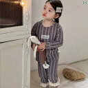 子供用 下着 セット ベビー 秋服と 秋 ズボン セット 2025 綿 A型 子供用 パジャマ 骨なし 男の子と 女の子 ホーム 服 下着