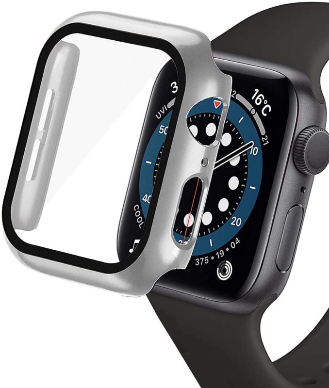 【2024強化版】ELYBYYLE for Apple Watch ケース Apple Watch Series 9/Series 8/Series 7 41mm 用 ケース 一体型 apple watch 用 カバー アップルウォッチ ケース 傷防止 耐衝撃 超軽量 PC素材 全面保護 一体型 シリー