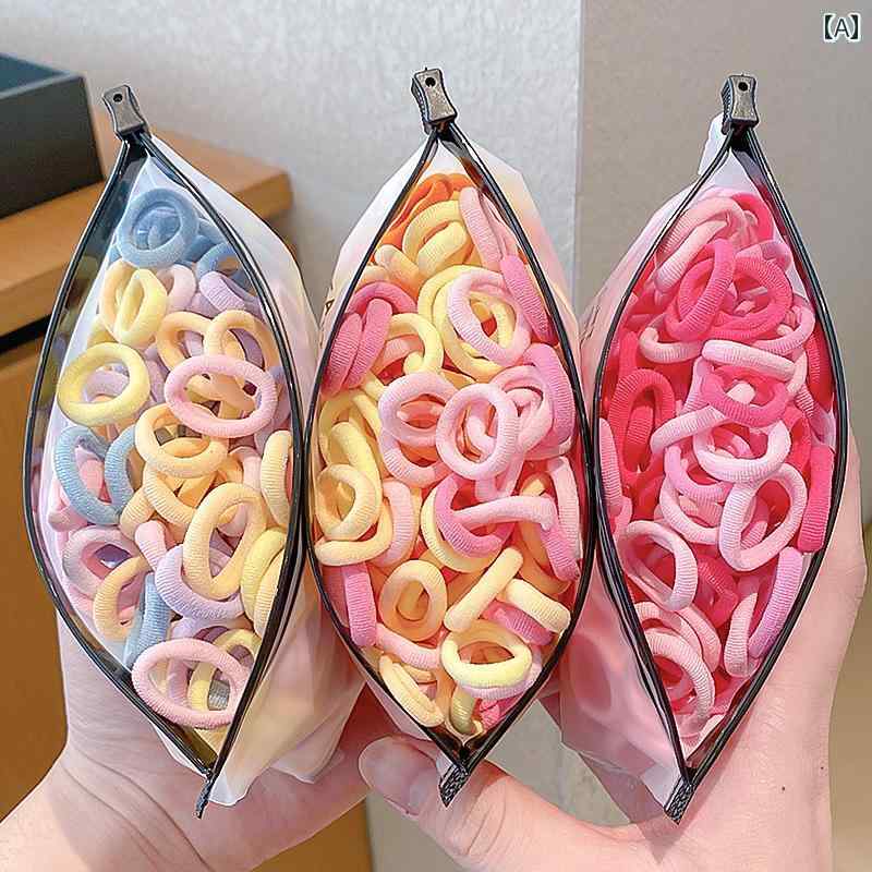 子供用 リボン ヘア アクセサリー 子供用 ゴム バンド 女の子 ヘア ベビー タイ 髪を 傷つけない 弾力..