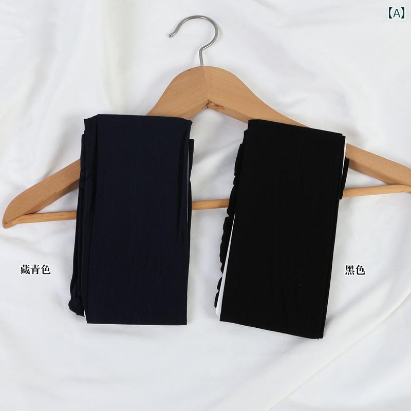 80D春秋季の中厚のベルベット加工のロングタイツ、深灰色や肌色のストッキング、打底用タイツ、クリーム色の防ぎストッキング。
