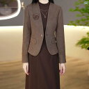 レディース ドレス おしゃれ 2025年の新作、小さな香りのついたセットドレス。女性向けの春秋の人気アイテムで、高級感があり、おしゃれなコーディネートにぴったり...