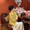 2025年の新しいヨーロッパ風の春の女性用ファッション。新しい中国風で高級感漂うスーツドレス。上品でスリムな2点セット。