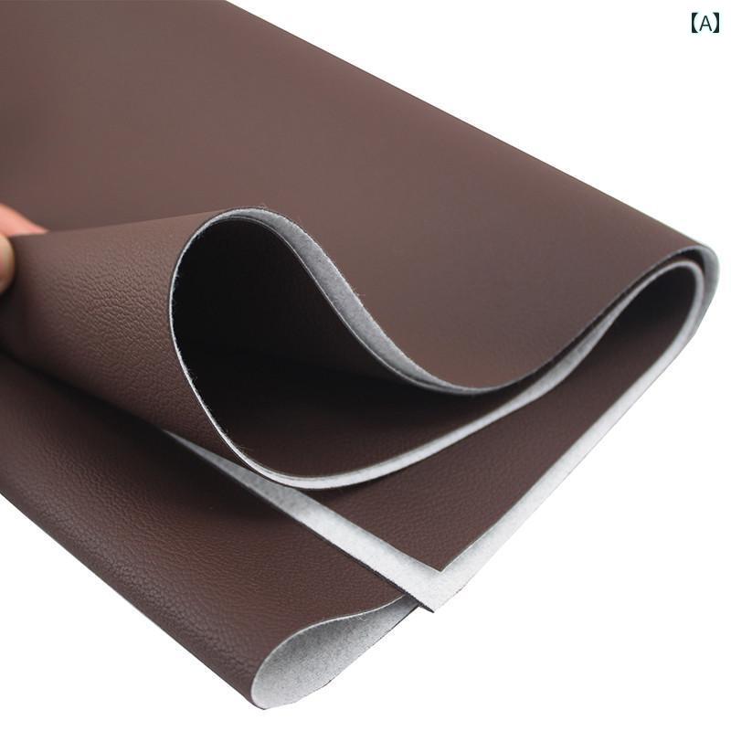 布 生地 シワになりにくい 半米厚みのある超繊維PUレザー素材、マイクロスエード調のソファや合成皮革車内装飾用座席の革。